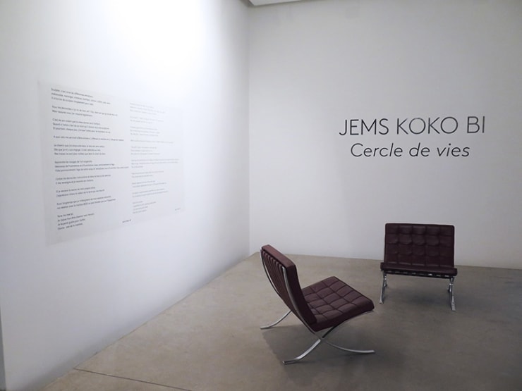 Exposition "Cercle de vies" à la Galerie Cécile Fakhoury à Abidjan 2018 © Jems Koko Bi