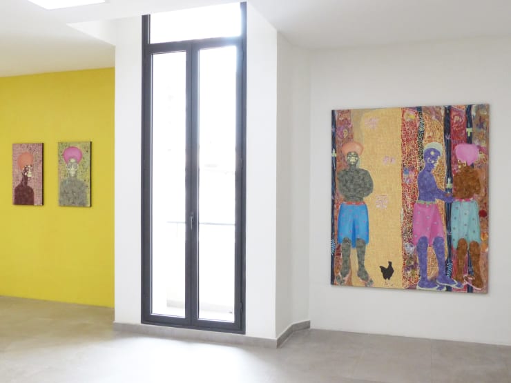 Mbindoum kaw gue, Galerie Cécile Fakhoury - Dakar 2019 © Kassou Seydou