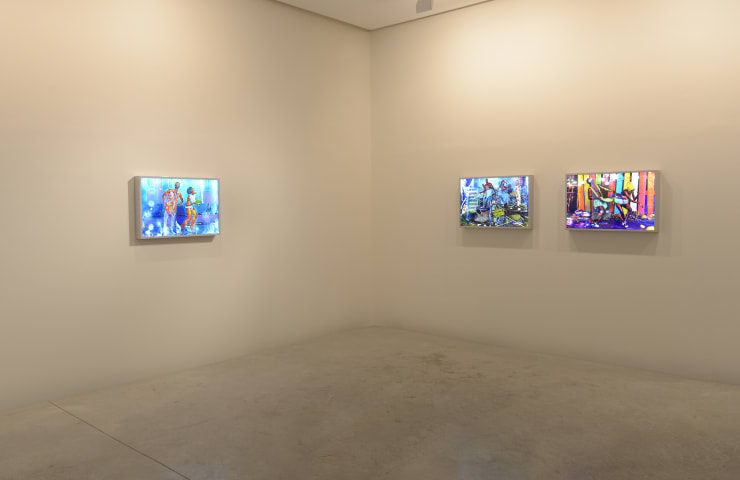 Exposition "Collection II: L'appel de Lilian" à la Galerie Cécile Fakhoury à Abidjan 2012 © Paul Sika