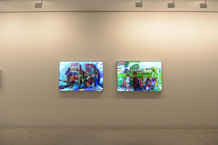 Exposition "Collection II: L'appel de Lilian" à la Galerie Cécile Fakhoury à Abidjan 2012 © Paul Sika