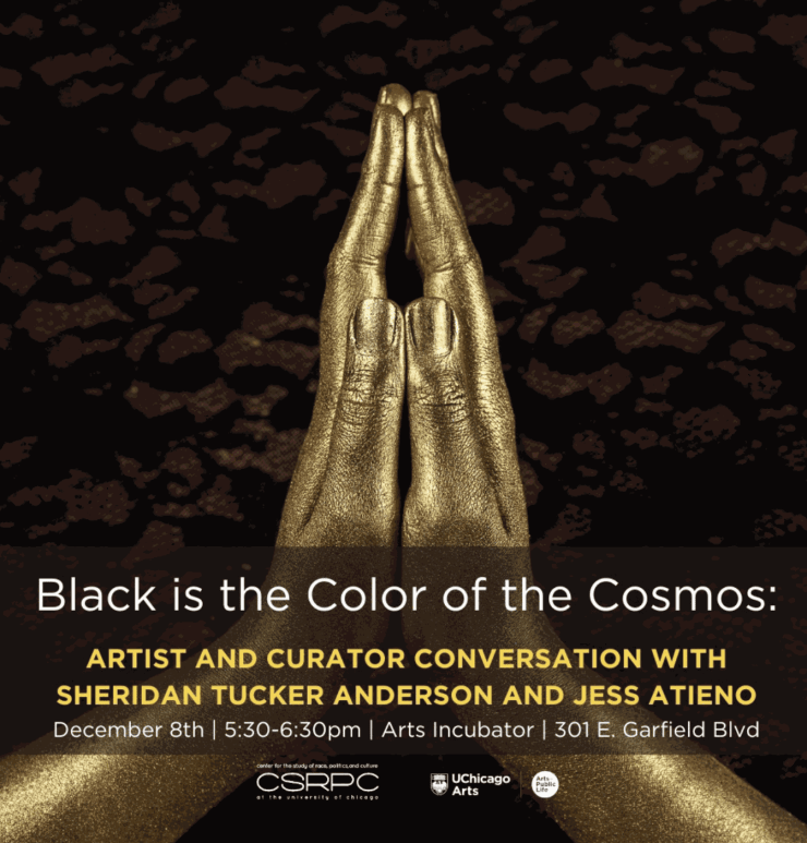 Black is the Color of the Cosmos : Artist and Curator Conversation with Sheridan Tucker Anderson @ Washington Park Arts