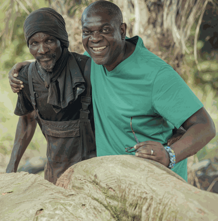 Né de la forêt : dialogue avec Jems Koko Bi