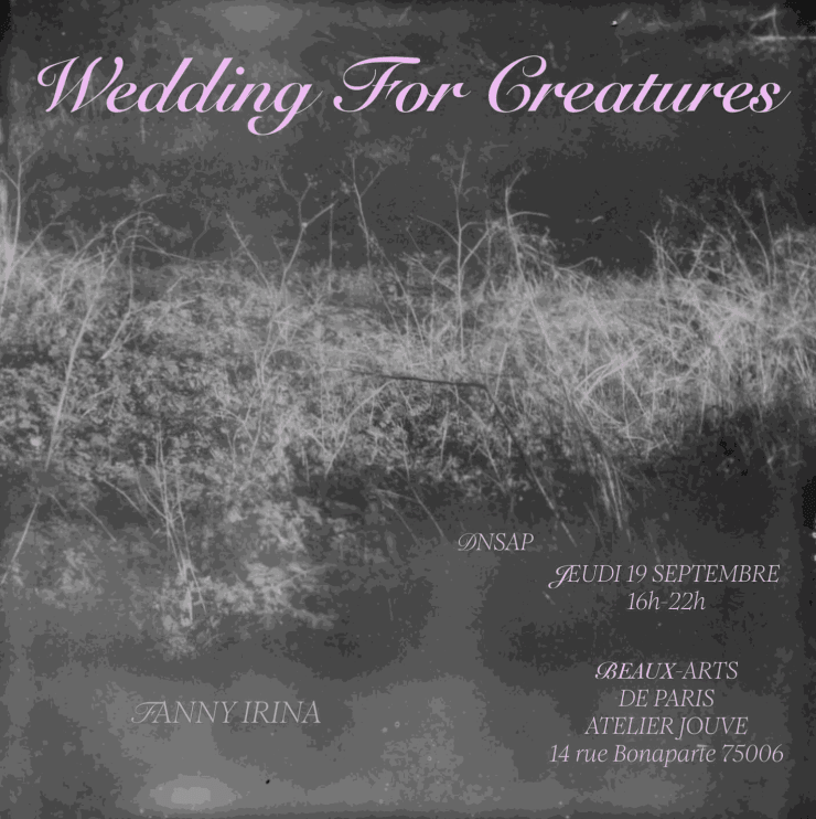 Wedding for creatures @ Beaux-Arts de Paris