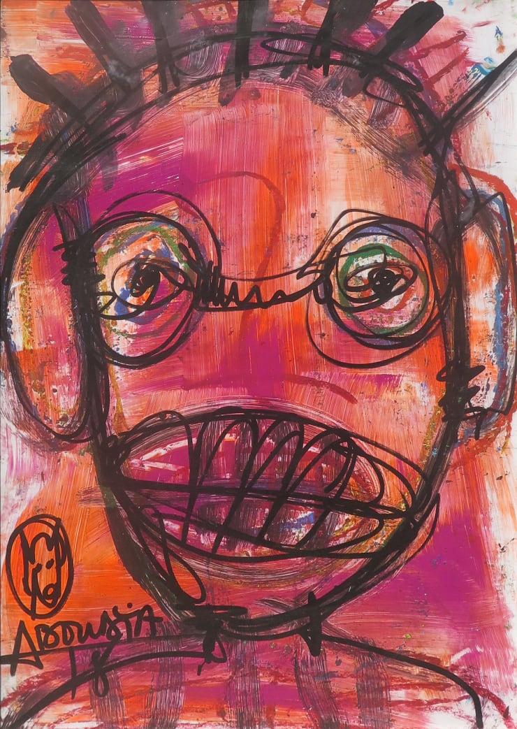 Aboudia, Môgô Abidjan #10, 2019