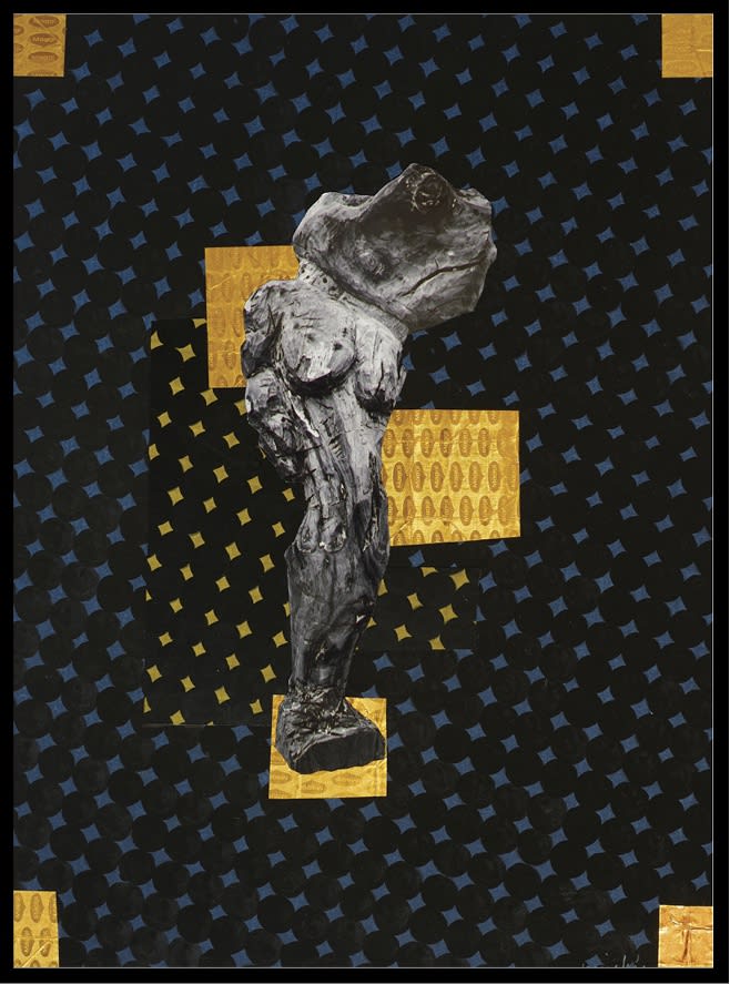 Vincent Michéa, Les fantômes de l'Afrique - Work in progress #3, série Siriel Rellik, 50 x 40 cm, 2018