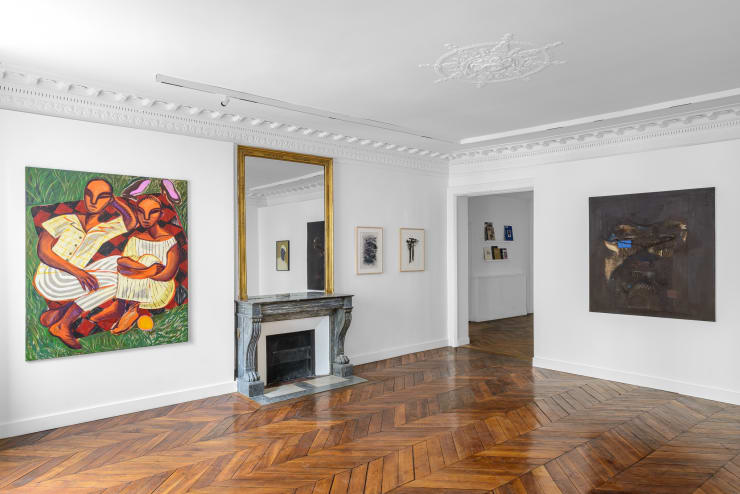 Vue de la galerie à Paris