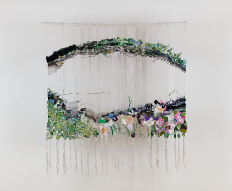 Burying Flowers at CHART Gallery, How Textile and Attention Shape a Slower Art Practice