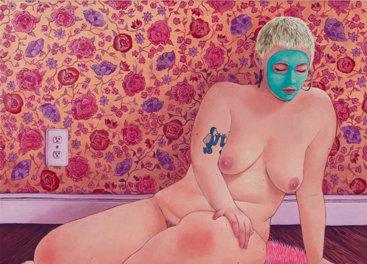 Forget "Man Caves." This Artist Creates Epic Portraits of Women Reveling in Solitude