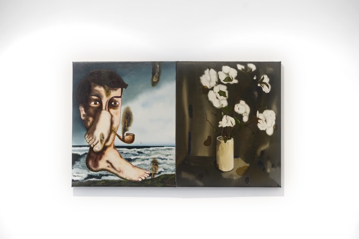 Vangelis Pliarides The Bandaged Shoulder, 2019 Installation view at Christine Park Gallery, New York Courtesy of the Artist and Christine Park Gallery © Vangelis Pliarides