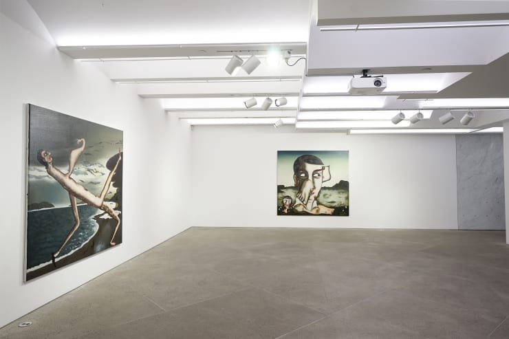 Vangelis Pliarides The Bandaged Shoulder, 2019 Installation view at Christine Park Gallery, New York Courtesy of the Artist and Christine Park Gallery © Vangelis Pliarides