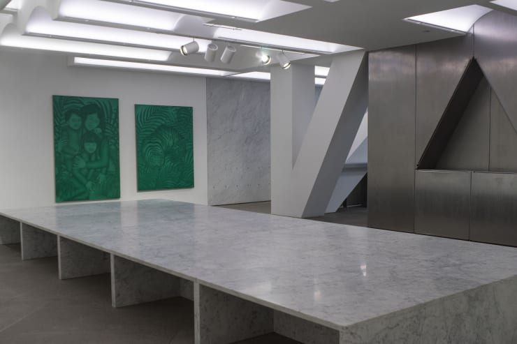 Haffendi Anuar, Vangelis Pliarides, Yoshinori Takakura, Mathew Tom & Yeoh Choo Kuan New Look, 2018 Installation view at Christine Park Gallery, New York Courtesy of the Artist and Christine Park Gallery