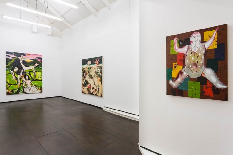 Vangelis Pliarides Installation View at Christine Park Gallery, London, 2014 Courtesy of the Artist and Christine Park Gallery © Vangelis Pliarides