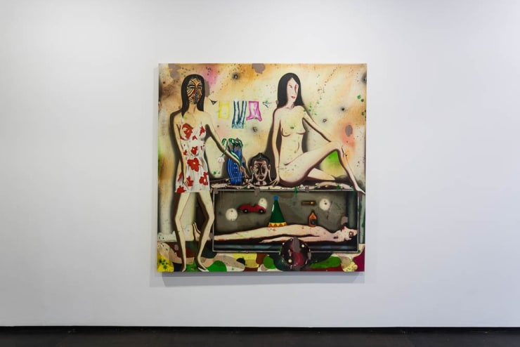 Vangelis Pliarides Installation View at Christine Park Gallery, London, 2014 Courtesy of the Artist and Christine Park Gallery © Vangelis Pliarides