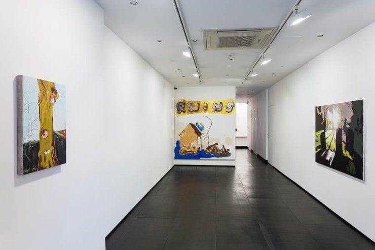 Jeremy Glogan Adieu to Old England, 2014-2015 Installation View at Christine Park Gallery, London Courtesy of the Artist and Christine Park Gallery © Jeremy Glogan