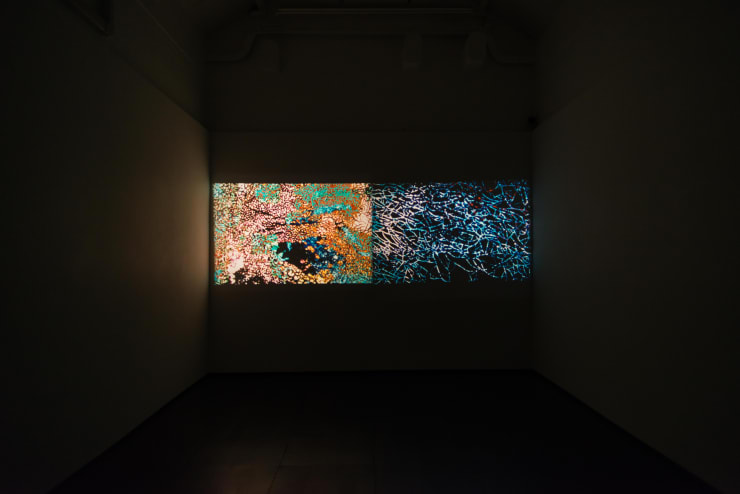 Hangjun Lee Nebula Rising, 2015 Installation View at Christine Park Gallery, London Courtesy of the Artist and Christine Park Gallery © Hangjun Lee