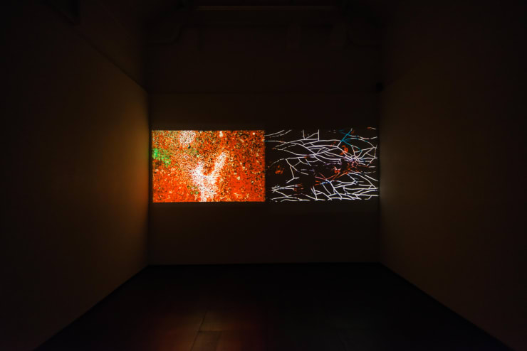 Hangjun Lee Nebula Rising, 2015 Installation View at Christine Park Gallery, London Courtesy of the Artist and Christine Park Gallery © Hangjun Lee
