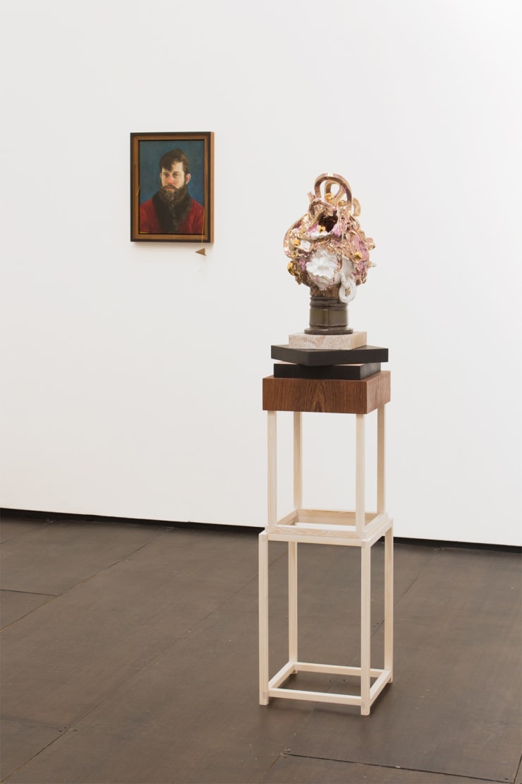 Sebastian Neeb The Big Donkey Chase, 2015 Installation View at Christine Park Gallery, London Courtesy of the Artist and Christine Park Gallery © Sebastian Neeb