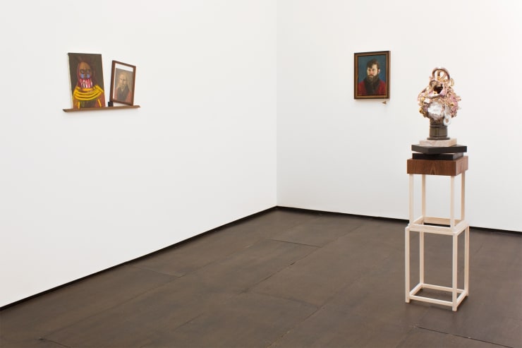 Sebastian Neeb The Big Donkey Chase, 2015 Installation View at Christine Park Gallery, London Courtesy of the Artist and Christine Park Gallery © Sebastian Neeb