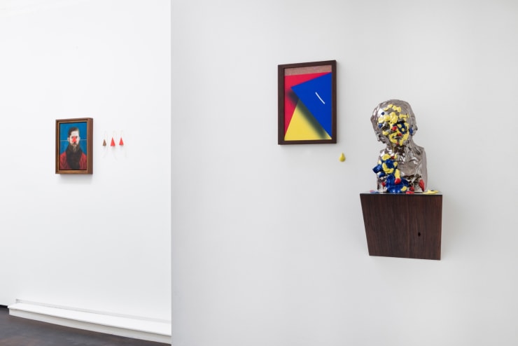 Sebastian Neeb The Big Donkey Chase, 2015 Installation View at Christine Park Gallery, London Courtesy of the Artist and Christine Park Gallery © Sebastian Neeb