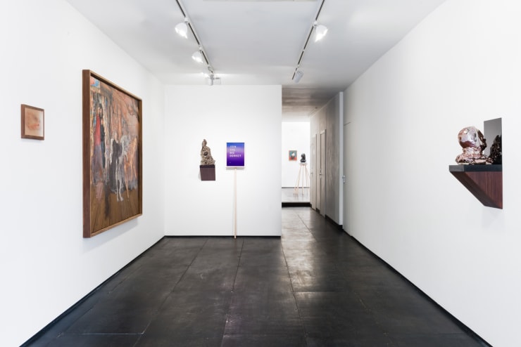Sebastian Neeb The Big Donkey Chase, 2015 Installation View at Christine Park Gallery, London Courtesy of the Artist and Christine Park Gallery © Sebastian Neeb