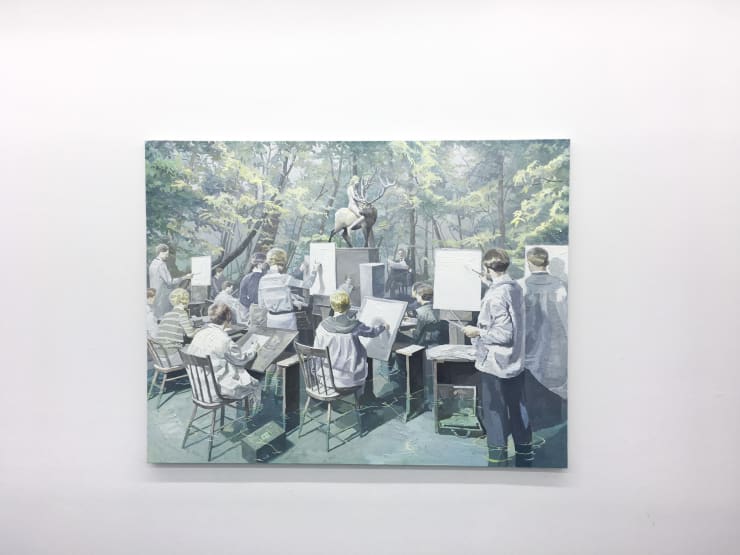 Sangyoon Yoon These Foolish Things I, 2017 Installation View at Christine Park Gallery, New York Courtesy of the Artist and Christine Park Gallery ©Sangyoon Yoon