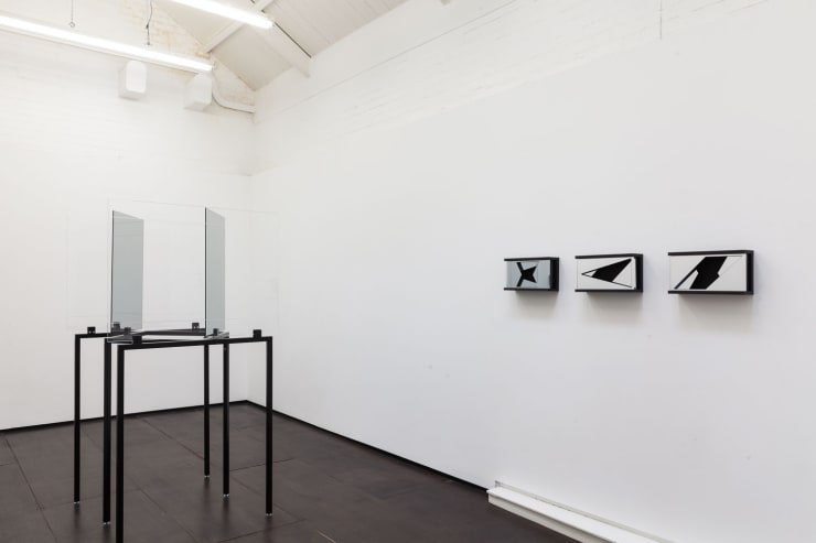 Patrik Aarnivaara Hours of Oblique Attention, 2015 Installation View at Christine Park Gallery, London Courtesy of the Artist and Christine Park Gallery © Patrick Aarnivaara