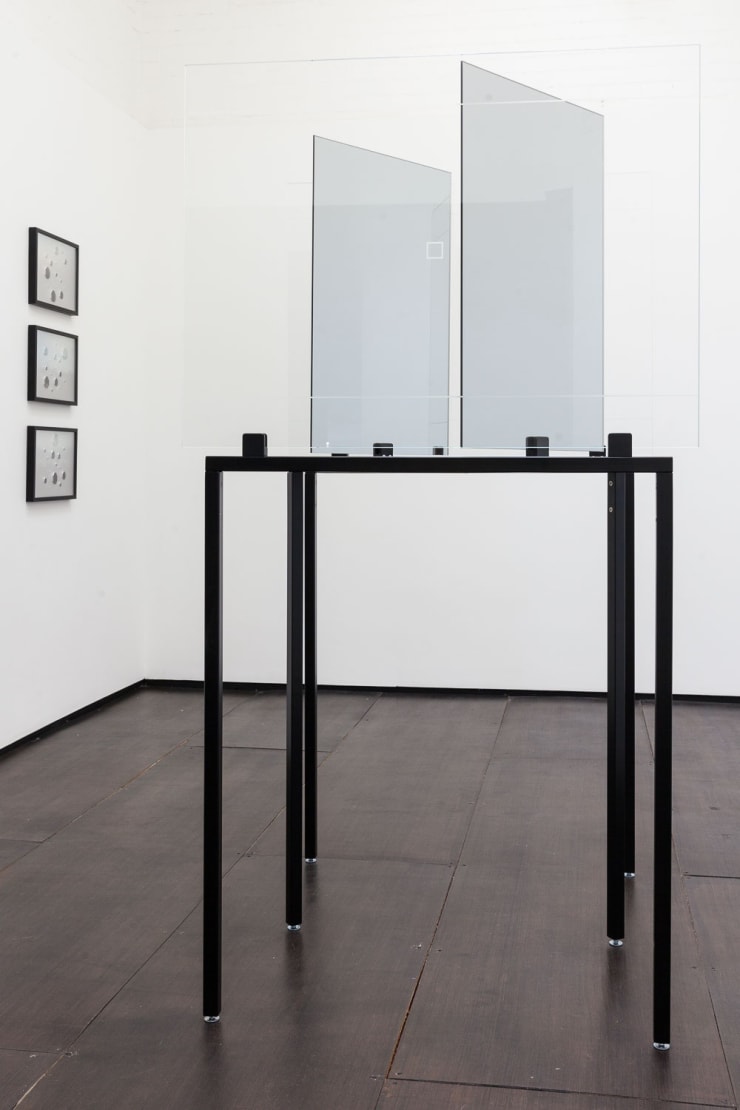 Patrik Aarnivaara Hours of Oblique Attention, 2015 Installation View at Christine Park Gallery, London Courtesy of the Artist and Christine Park Gallery © Patrick Aarnivaara