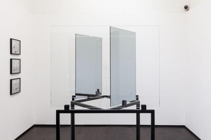 Patrik Aarnivaara Hours of Oblique Attention, 2015 Installation View at Christine Park Gallery, London Courtesy of the Artist and Christine Park Gallery © Patrick Aarnivaara