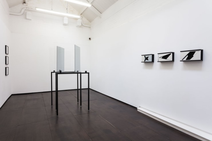 Patrik Aarnivaara Hours of Oblique Attention, 2015 Installation View at Christine Park Gallery, London Courtesy of the Artist and Christine Park Gallery © Patrick Aarnivaara