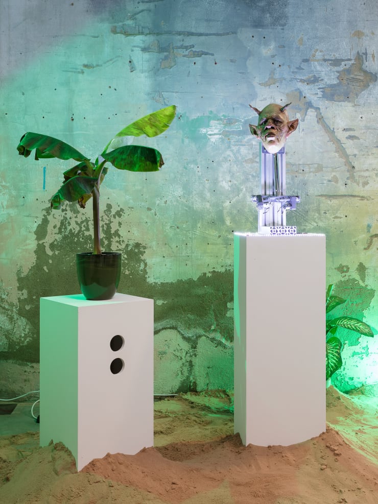 Ting Tong Chang North Indies - Pilot Installation View at Apiary Studios, London Courtesy of the Artist and Christine Park Gallery © Ting Tong Chang