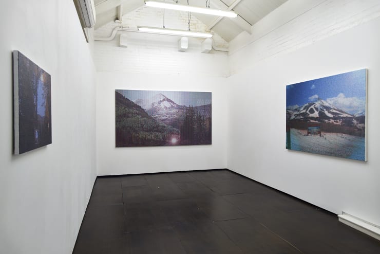 Dan Hays Interstate, 2015 Installation View at Christine Park Gallery, London Courtesy the Artist and Christine Park Gallery © Dan Hays