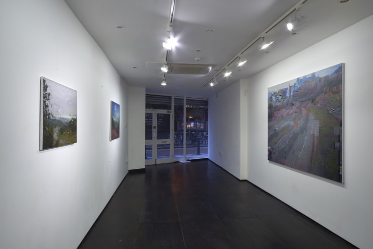 Dan Hays Interstate, 2015 Installation View at Christine Park Gallery, London Courtesy of the Artist and Christine Park Gallery © Dan Hays