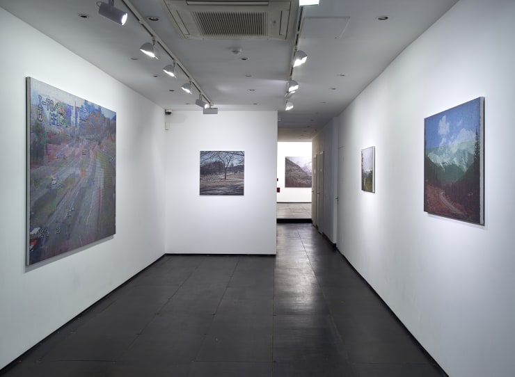 Dan Hays Interstate, 2015 Installation View at Christine Park Gallery, London Courtesy of the Artist and Christine Park Gallery © Dan Hays