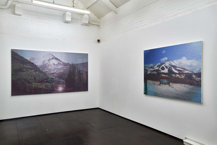 Dan Hays Interstate, 2015 Installation View at Christine Park Gallery, London Courtesy of the Artist and Christine Park Gallery © Dan Hays