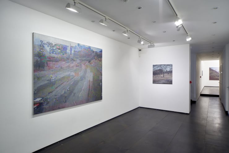 Dan Hays Interstate, 2015 Installation View at Christine Park Gallery, London Courtesy of the Artist and Christine Park Gallery © Dan Hays
