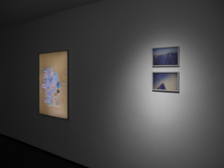 Jessica Rayner Luminous Flux, 2016 Installation View at Christine Park Gallery, London Courtesy of the Artist and Christine Park Gallery © Jessica Rayner