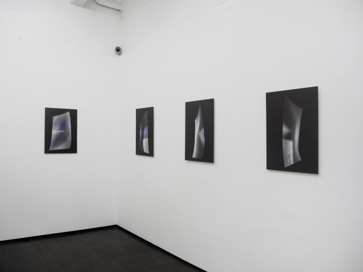 Jessica Rayner Luminous Flux, 2016 Installation View at Christine Park Gallery, London Courtesy of the Artist and Christine Park Gallery © Jessica Rayner
