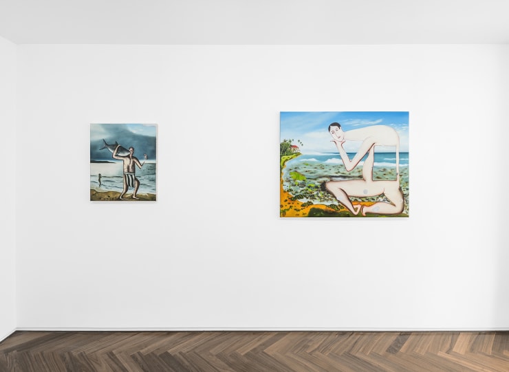 Vangelis Pliarides Shapes of Love, 2022 Installation view at Christine Park Gallery, Shanghai Courtesy of the Artist and Christine Park Gallery © Vangelis Pliarides