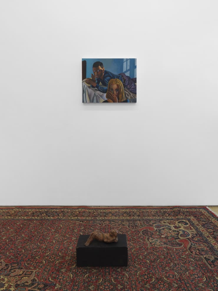 Portrait of an Artist (Pool with Two Figures), 2025, Cob Gallery, London, UK