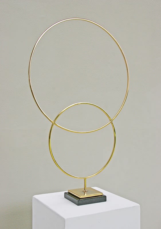 Keith Coventry Supermodel (KateMoss), 2000 Gold-plated steel 45 cm x 12 cm x 67 cm