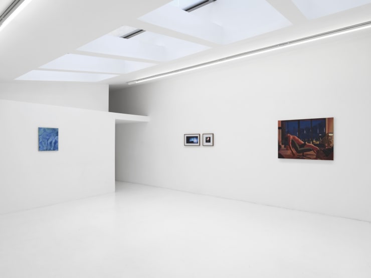 Portrait of an Artist (Pool with Two Figures) Group Exhibition