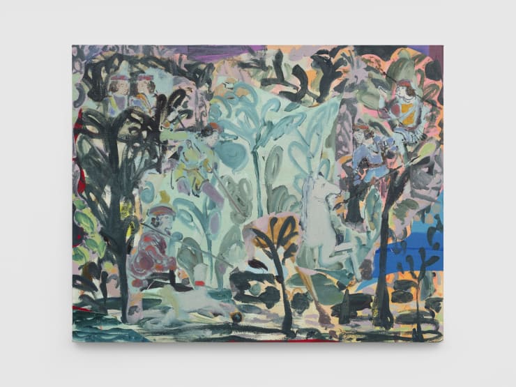 Tomo Campbell, Quite Alright, 2025, Oil on canvas, 121.9 x 152.4 cm