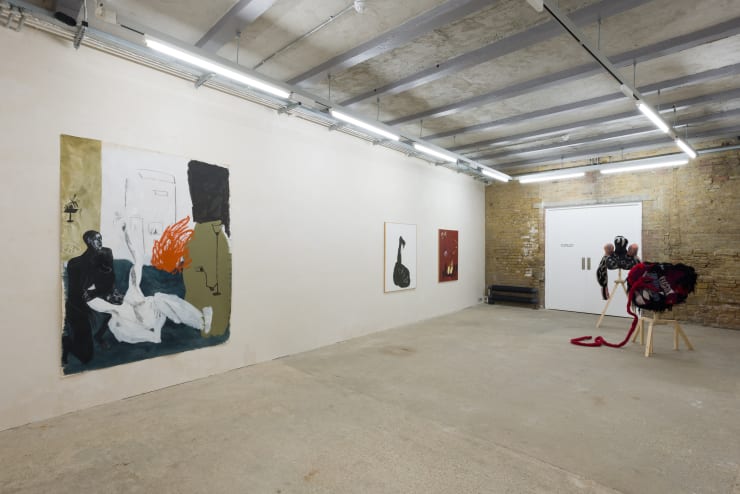 Shadi Al-Atallah, Unruly Bodies, Installation View, Goldsmiths CCA (2023)