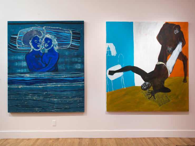 Installation view of Dreaming of Home, curated by Gemma Rolls-Bentley (Leslie-Lohman Museum of Art, New York, September 7, 2023-January 7,...