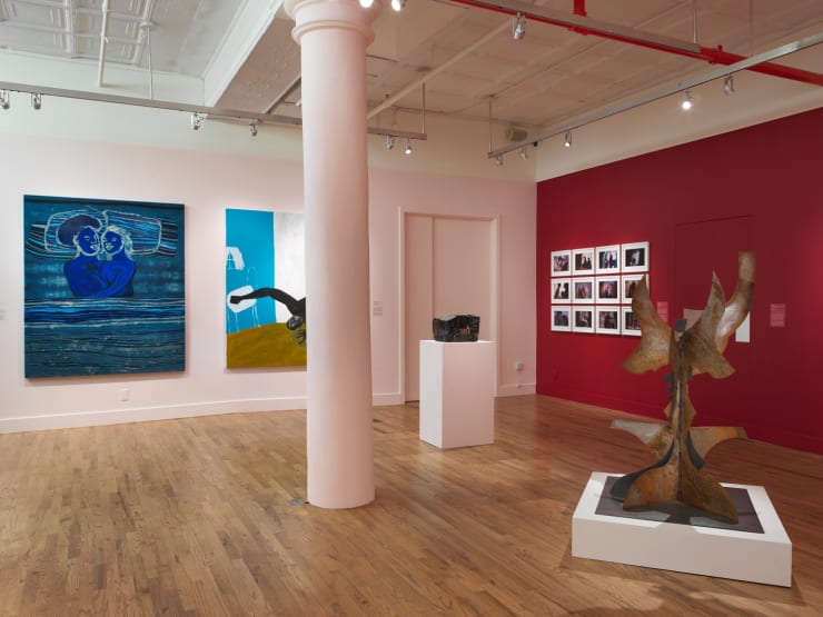 Installation view of Dreaming of Home, curated by Gemma Rolls-Bentley (Leslie-Lohman Museum of Art, New York, September 7, 2023-January 7,...