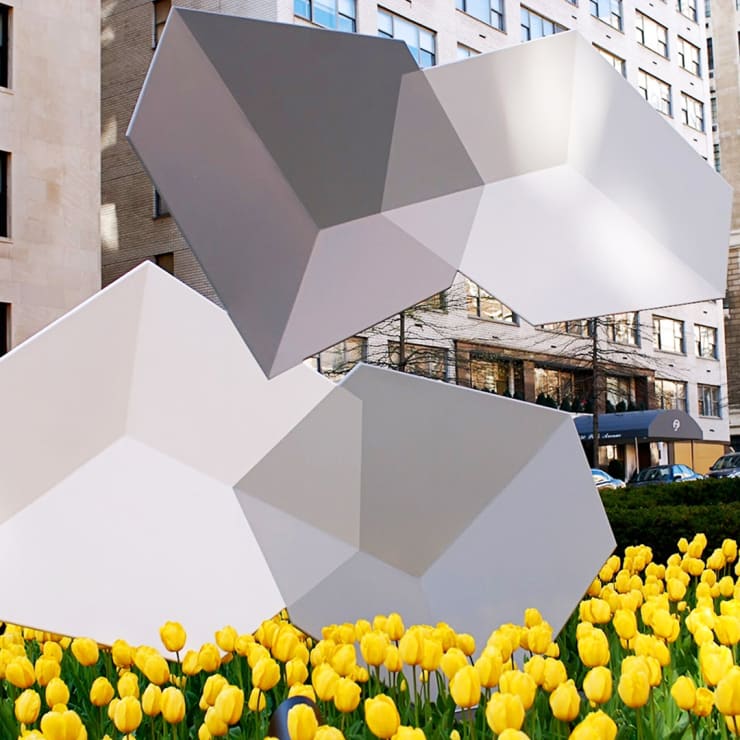 Park Avenue, New York, USA.