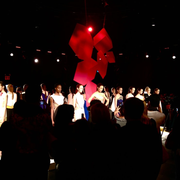MERCEDES BENZ FASHION WEEK CON ÁNGEL SÁNCHEZ, NEW YORK, USA