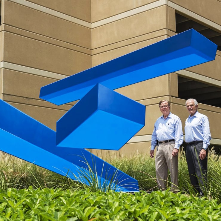 The Woodlands installs Acrobática sculpture in Hughes Landing, Katherine Feser, CHRON