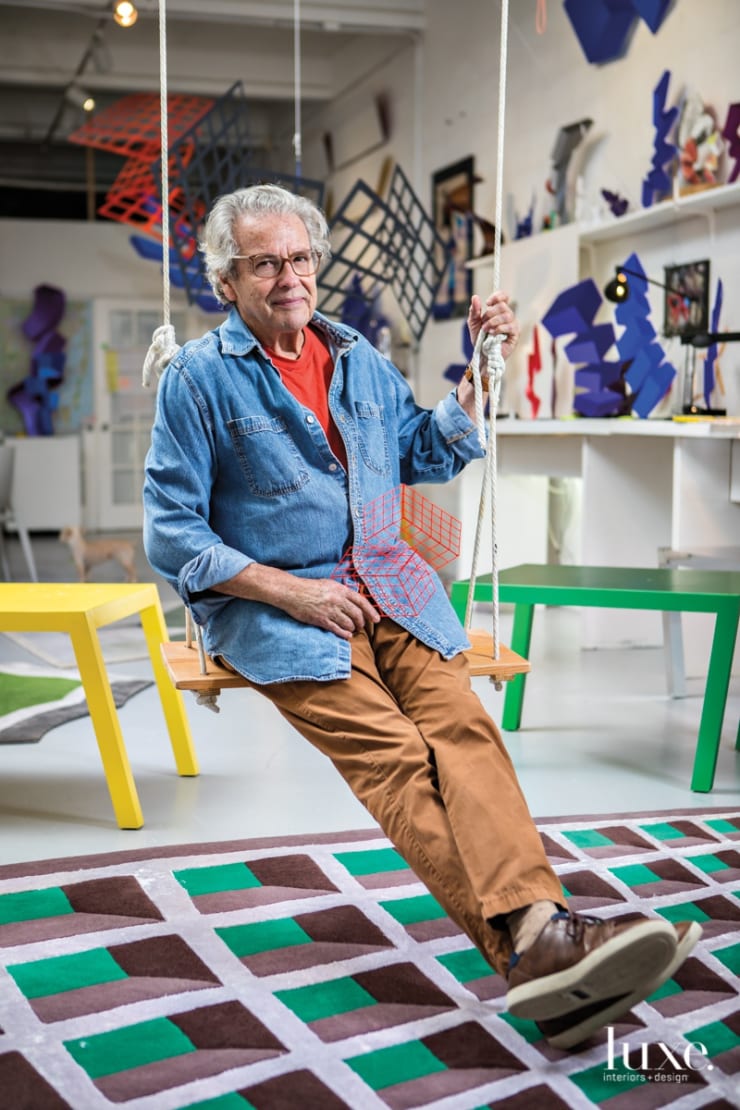Miami artist Rafael Barrios creates playful sculptures and furnishings that trick the eye. PHOTOS: SONYA REVELL