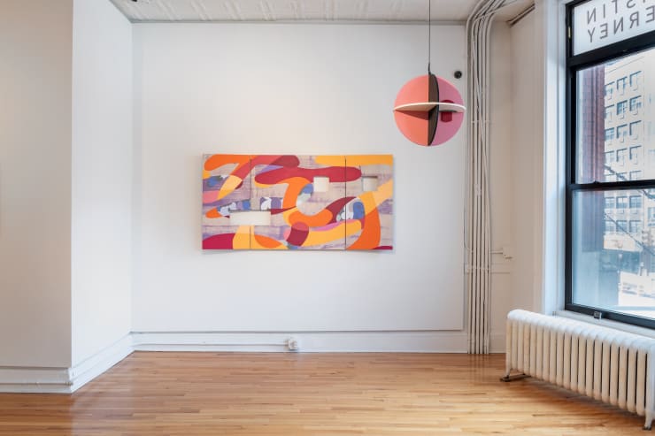 Installation View 5 Debbi Kenote And Mark Sengbusch Cross Cut Cristin Tierney 2024 Adam Reich